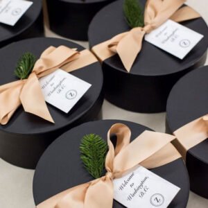 round gift box set